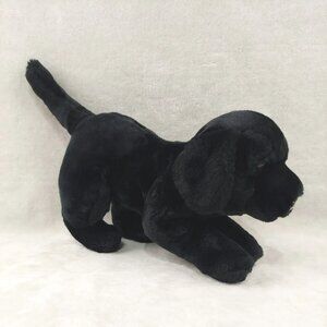 Animal Alley Toys R US Black Lab Labrador Puppy Dog Realistic Plush